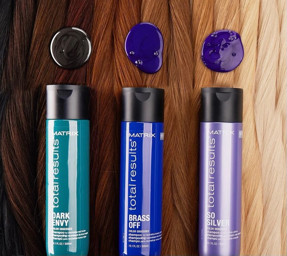 Matrix shampoo brass off deals